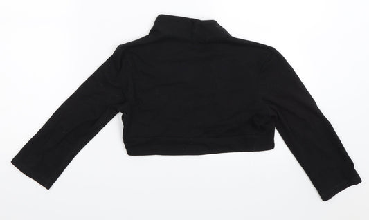 Pagani Womens Black Shrug Jumper Size 8