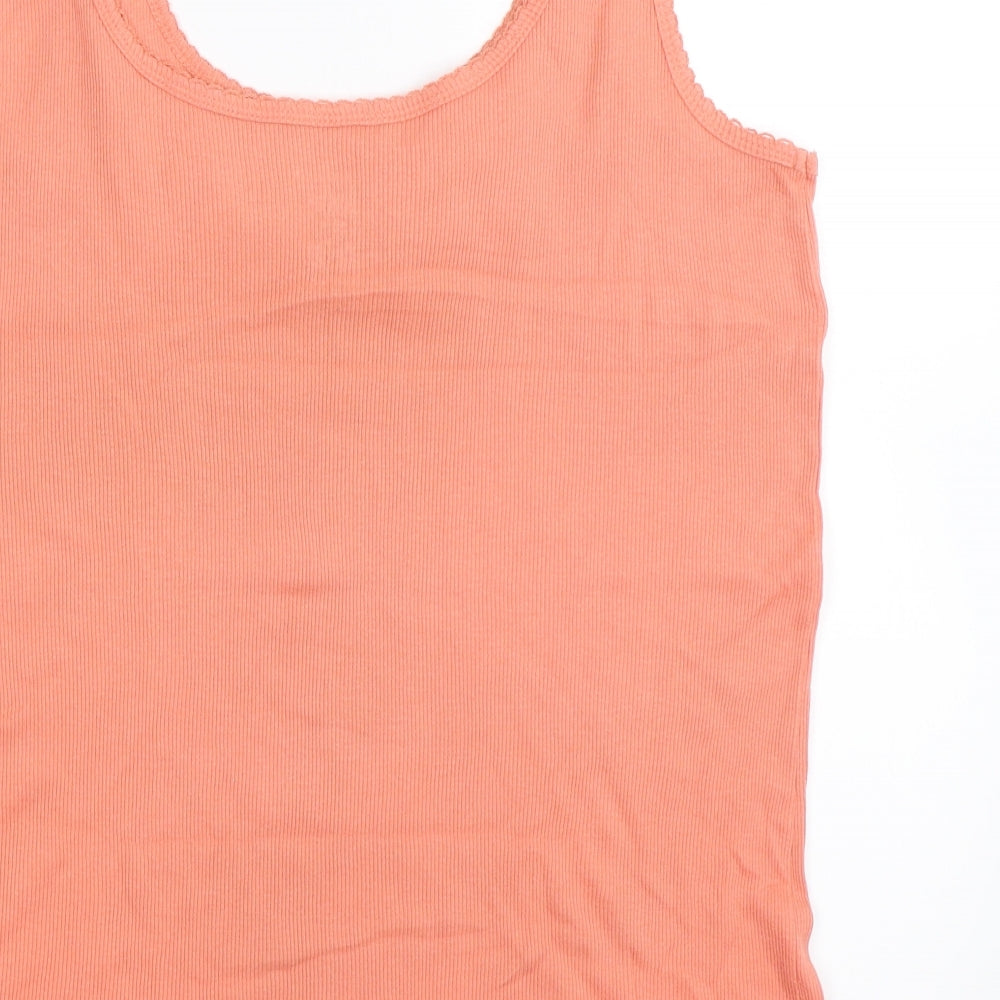 Primark Womens Pink Basic Tank Size 10
