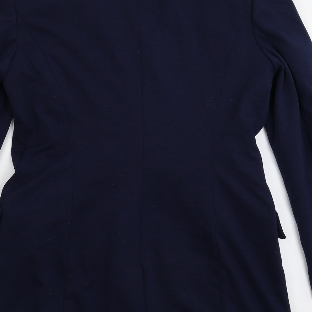 Atmosphere Womens Blue Jacket Suit Jacket Size 12