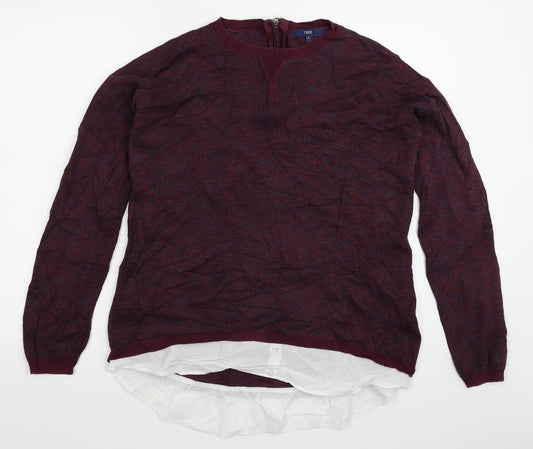 NEXT Womens Brown Knit Pullover Jumper Size 12