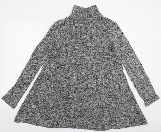 FOREVER 21 Womens Grey Knit Pullover Jumper Size M