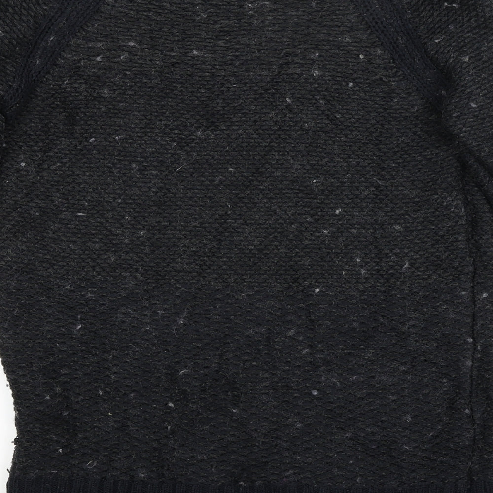 Cedar Wood State Mens Black Pullover Jumper Size S