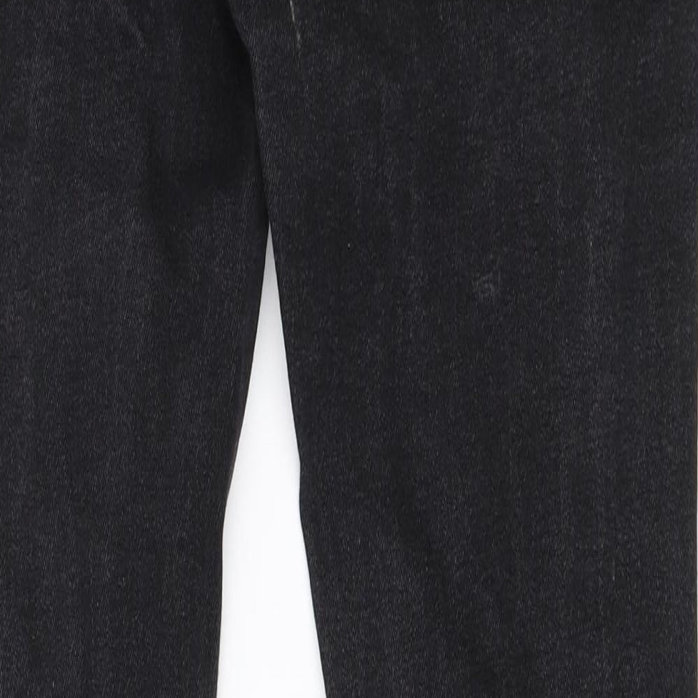 Denim & Co. Womens Black Denim Skinny Jeans Size 6 L29 in