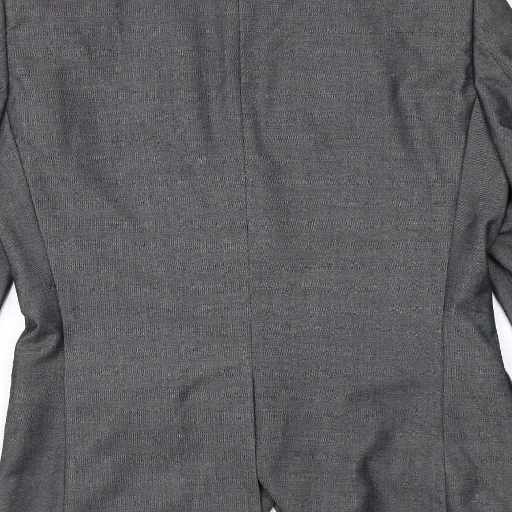 Mens UK Size 38 Ventuno 21 Grey Jacket