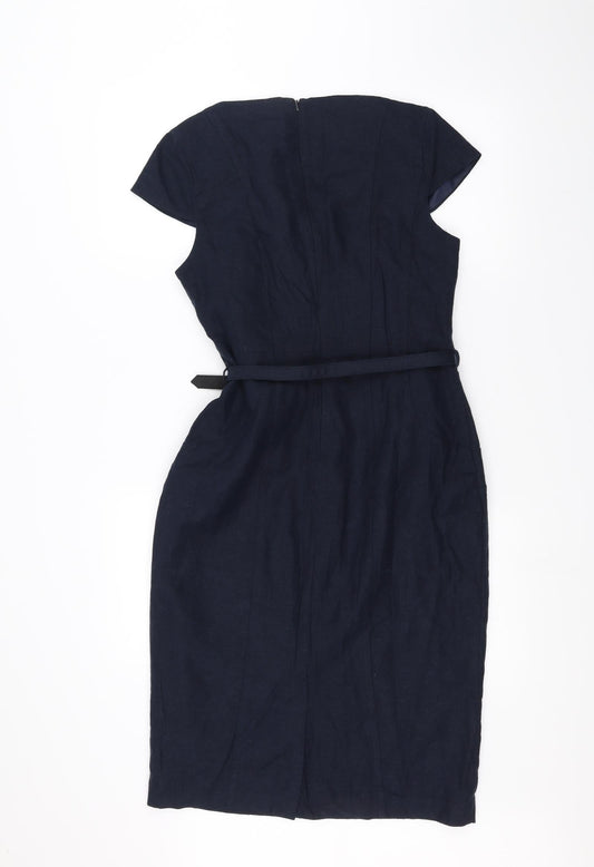 Autonomy Womens Blue A-Line Size 10