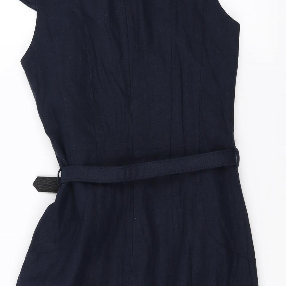 Autonomy Womens Blue A-Line Size 10