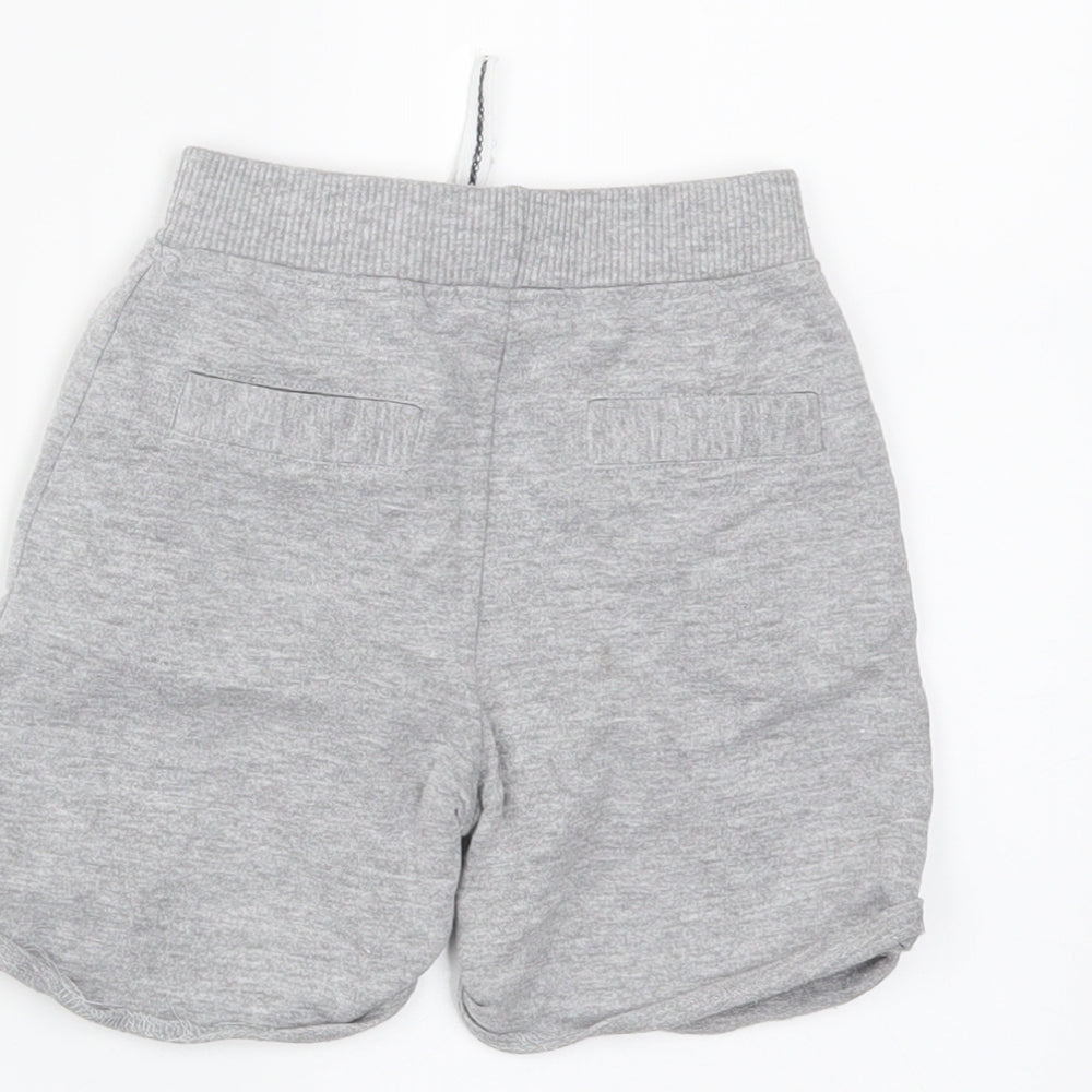 Preworn Boys Grey Cropped Trousers Size 9-12 Months