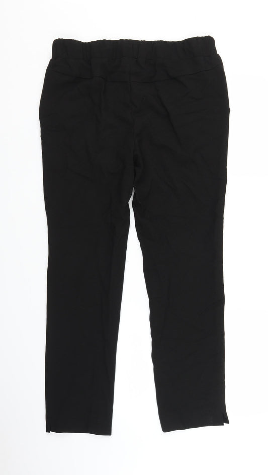 TU Womens Black Trousers Size 14 L28 in