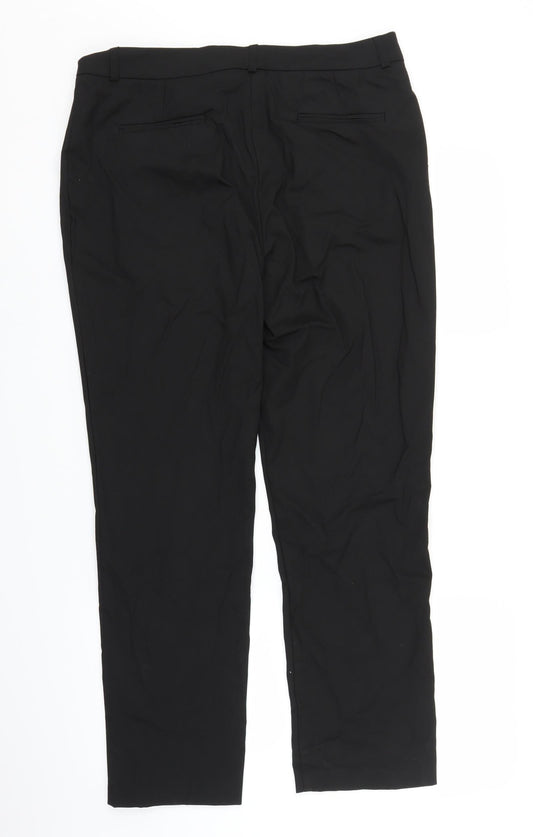 Womens UK Size 14 Incorporatewear Regular Fit Black Trousers