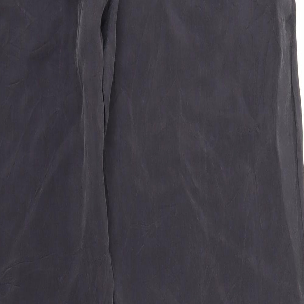 Womens UK Size 12 Topshop Regular Fit Grey Trousers