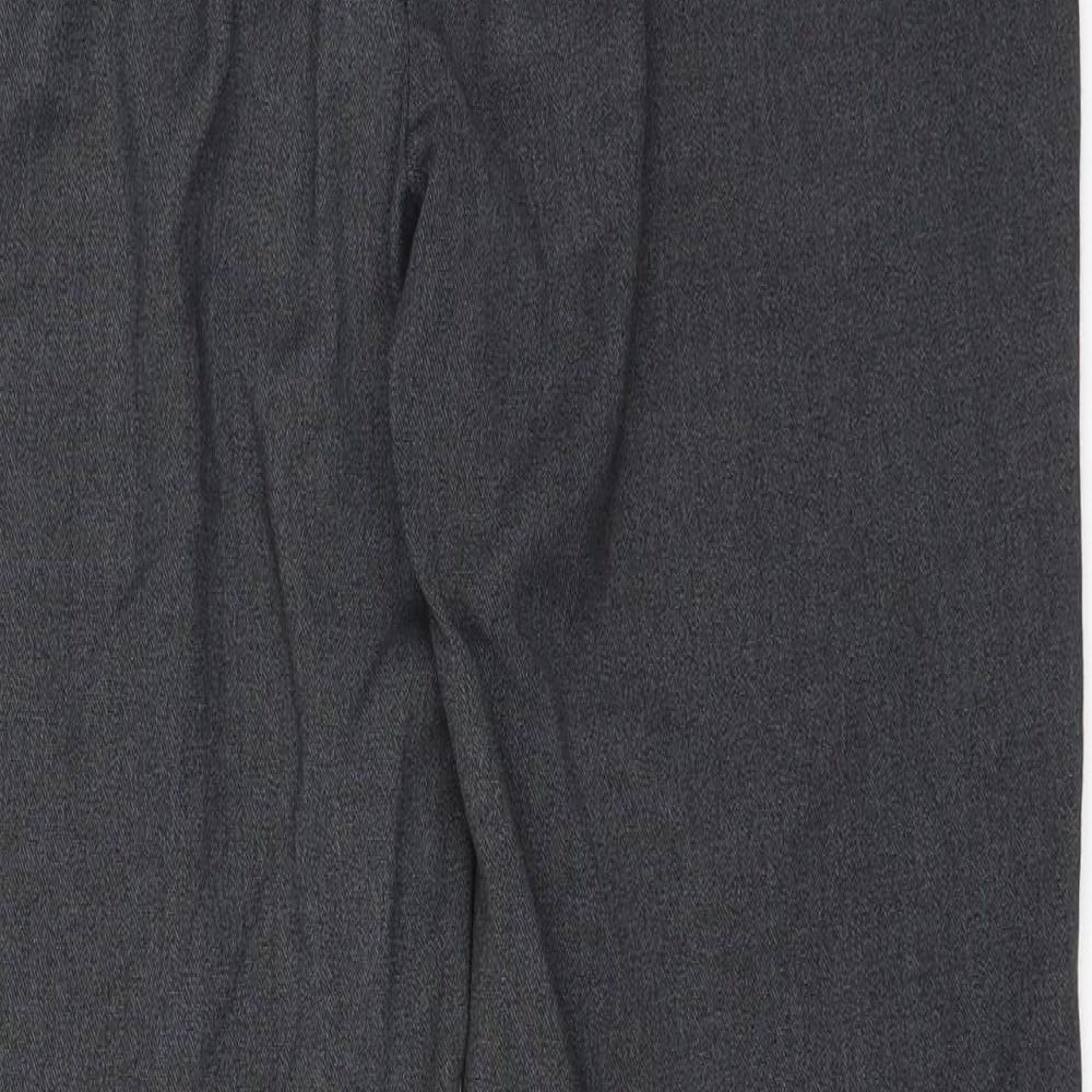 Womens UK Size 14 Papaya Regular Fit Grey Trousers