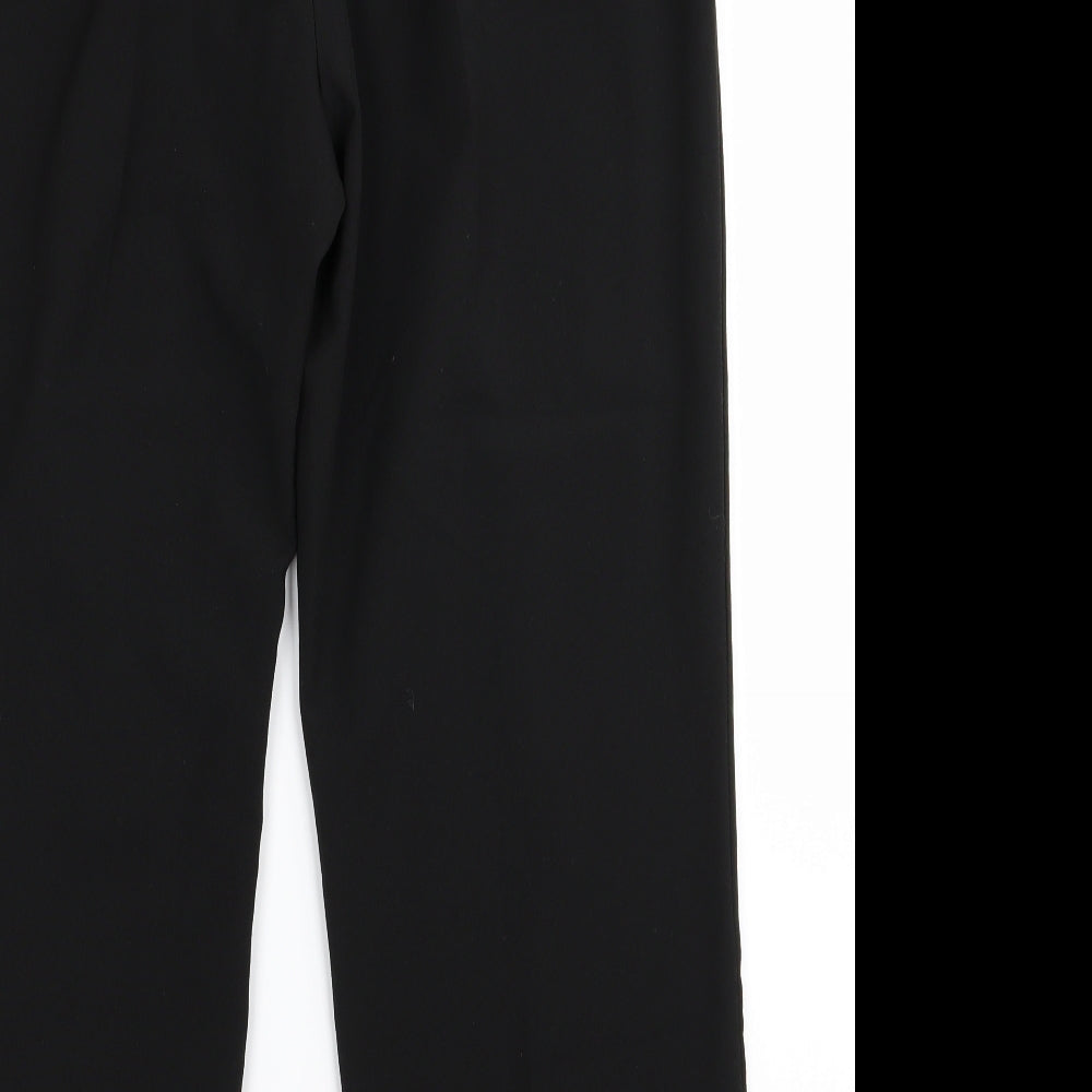 Womens UK Size 16 arista Regular Fit Black Trousers