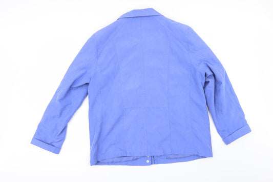 Womens UK Size 16 Finesse Blue Jacket