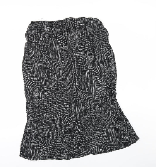 F&F Womens Black Polka Dot  A-Line Set Size 38 in