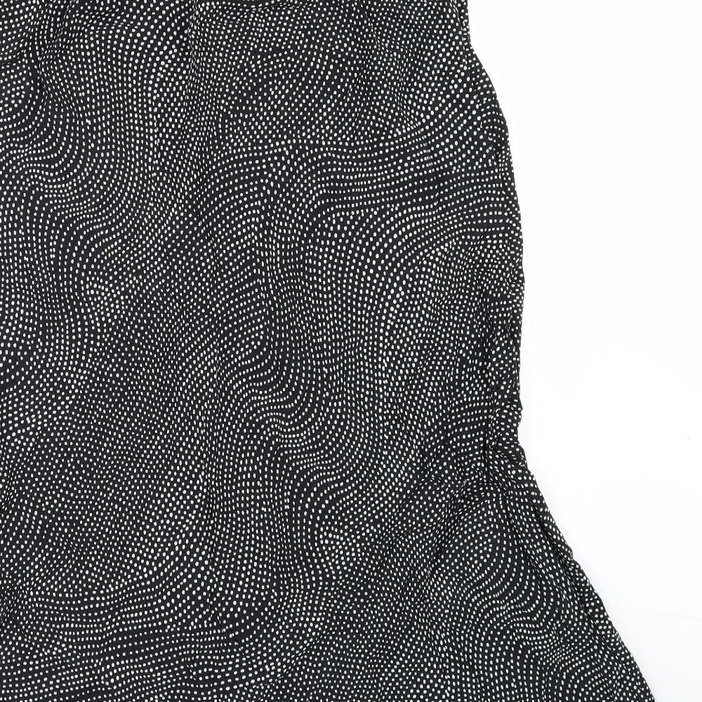 F&F Womens Black Polka Dot A-Line Set Size 38 in