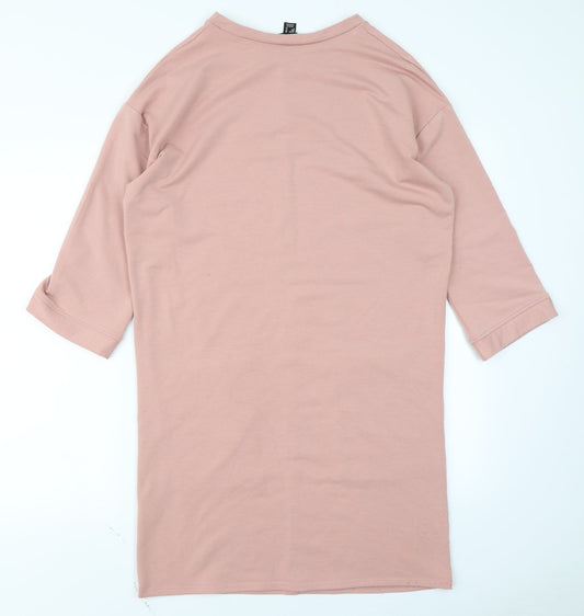 Atmosphere Womens Pink A-Line Size 10