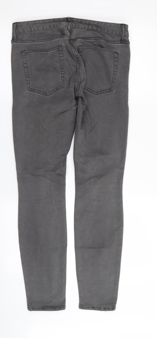 Womens UK Size 26 in Gap Regular Fit Skinny Grey Jeans