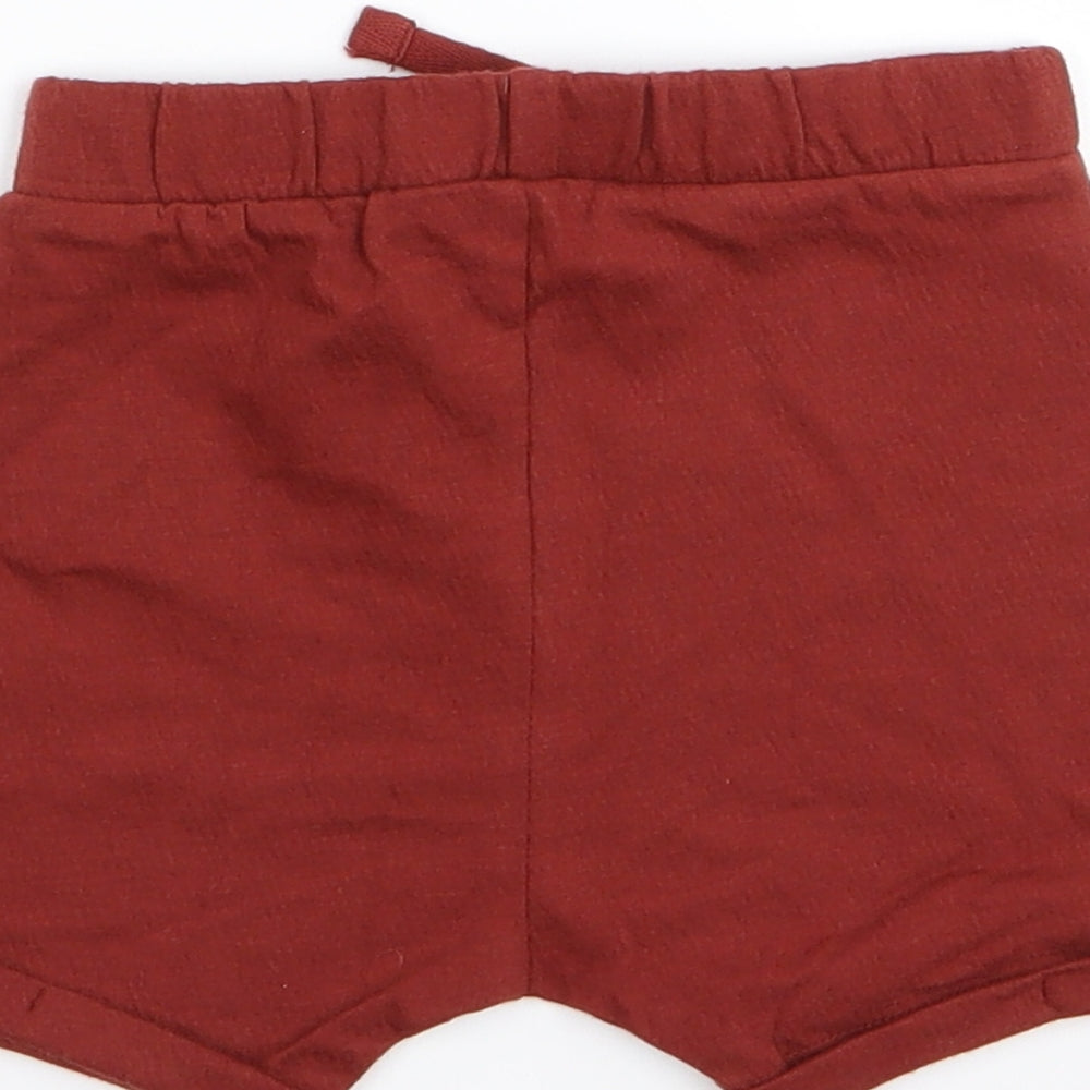 Asda George Boys Brown Capri Trousers Size 9-12 Months - SHORTS
