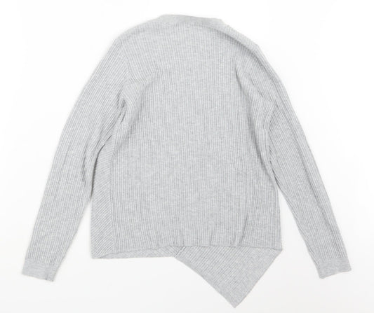 TU Womens Grey Knit Pullover Jumper Size 12