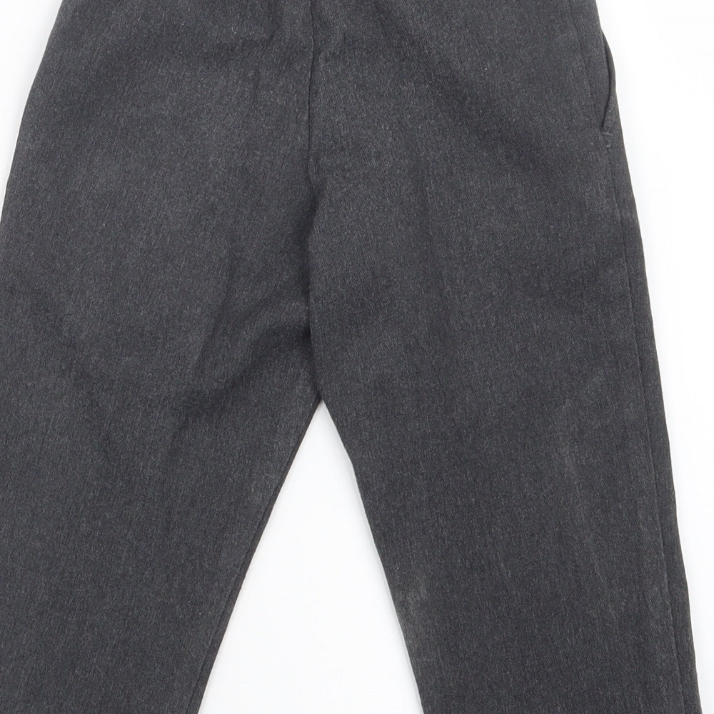 George Boys Grey Cargo Trousers Size 3-4 Years