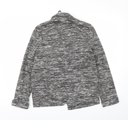 New Look Womens Grey   Jacket Blazer Size 10