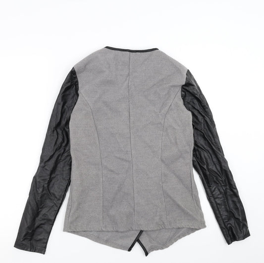 Quiz Womens Grey Jacket Size 8