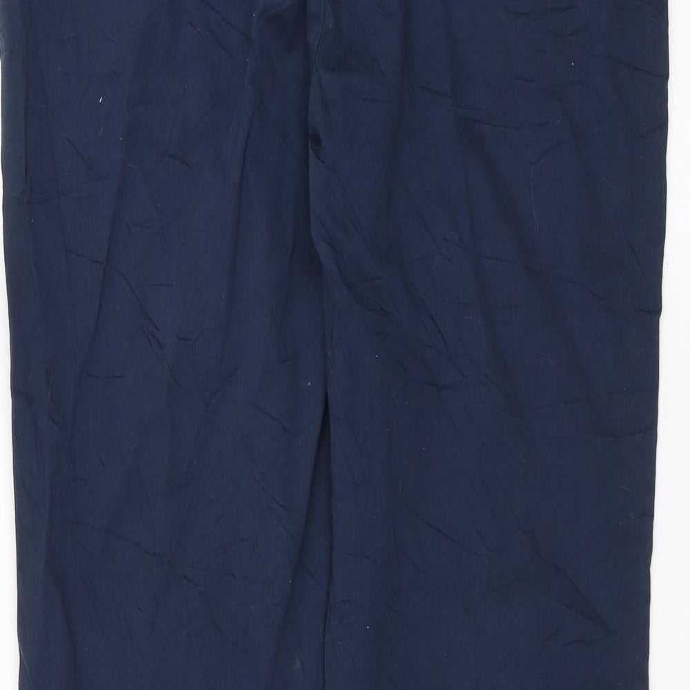 La Redoute Womens Blue Trousers Size 14 L26 in