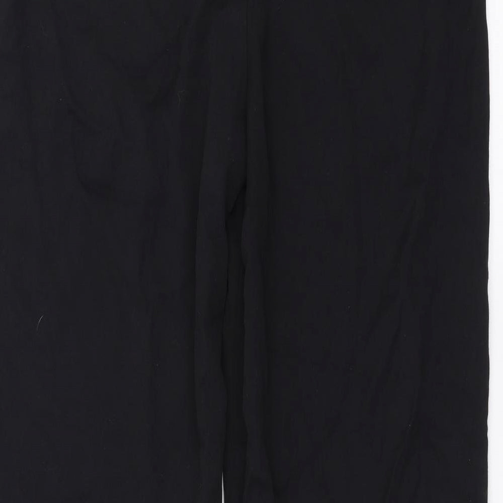 Sainsburys Womens Black Trousers Size 14 L28 in