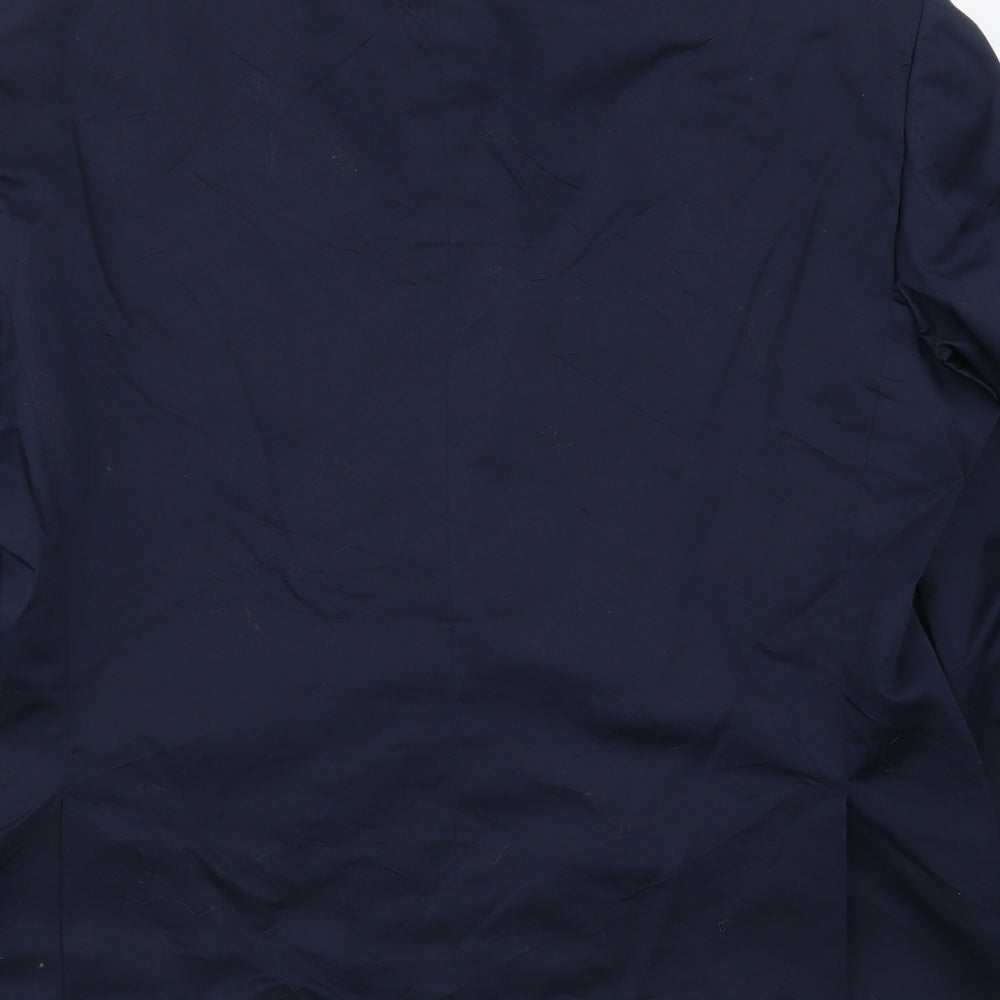 Mens UK Size 42 C&A Regular Blue Suit Jacket