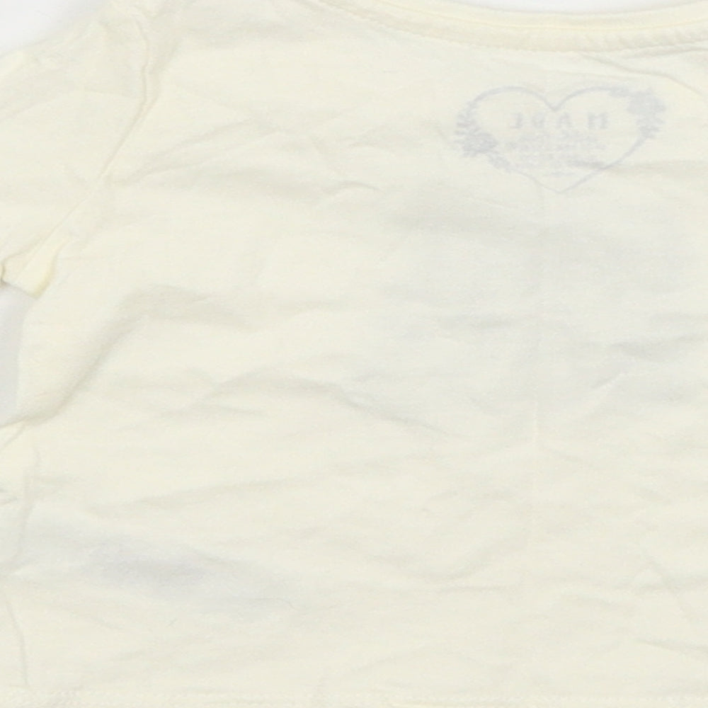 Primark Baby White Basic T-Shirt Size 0-3 Months - Girl Boss