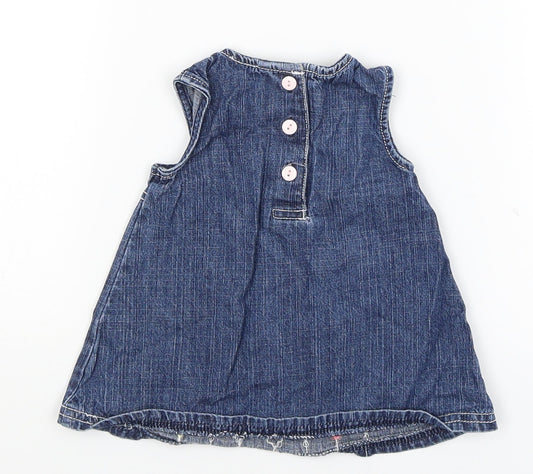 Tiny Ted Baby Blue A-Line Size 0-3 Months