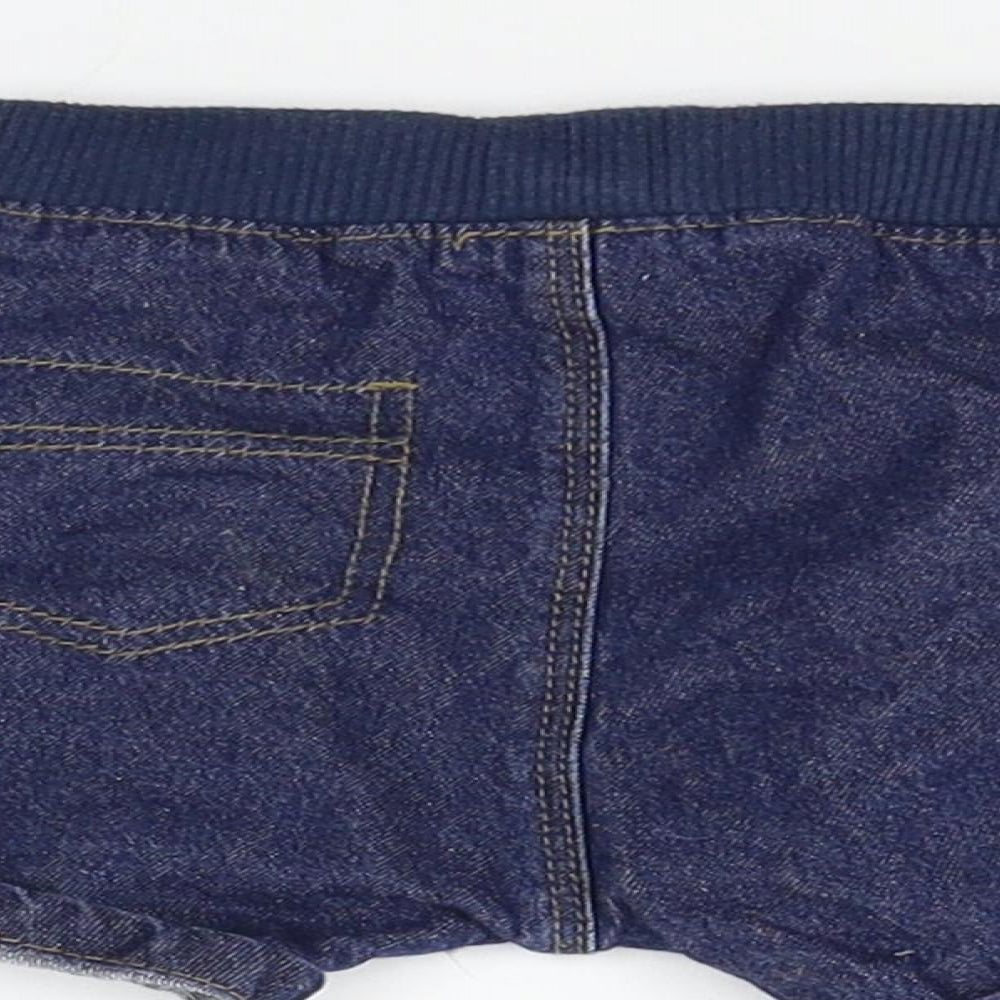 George Boys Blue Cropped Jeans Size 0-3 Months