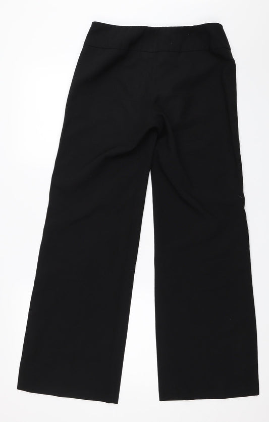 Dorothy Perkins Womens Black Trousers Size 10 L30.5 in