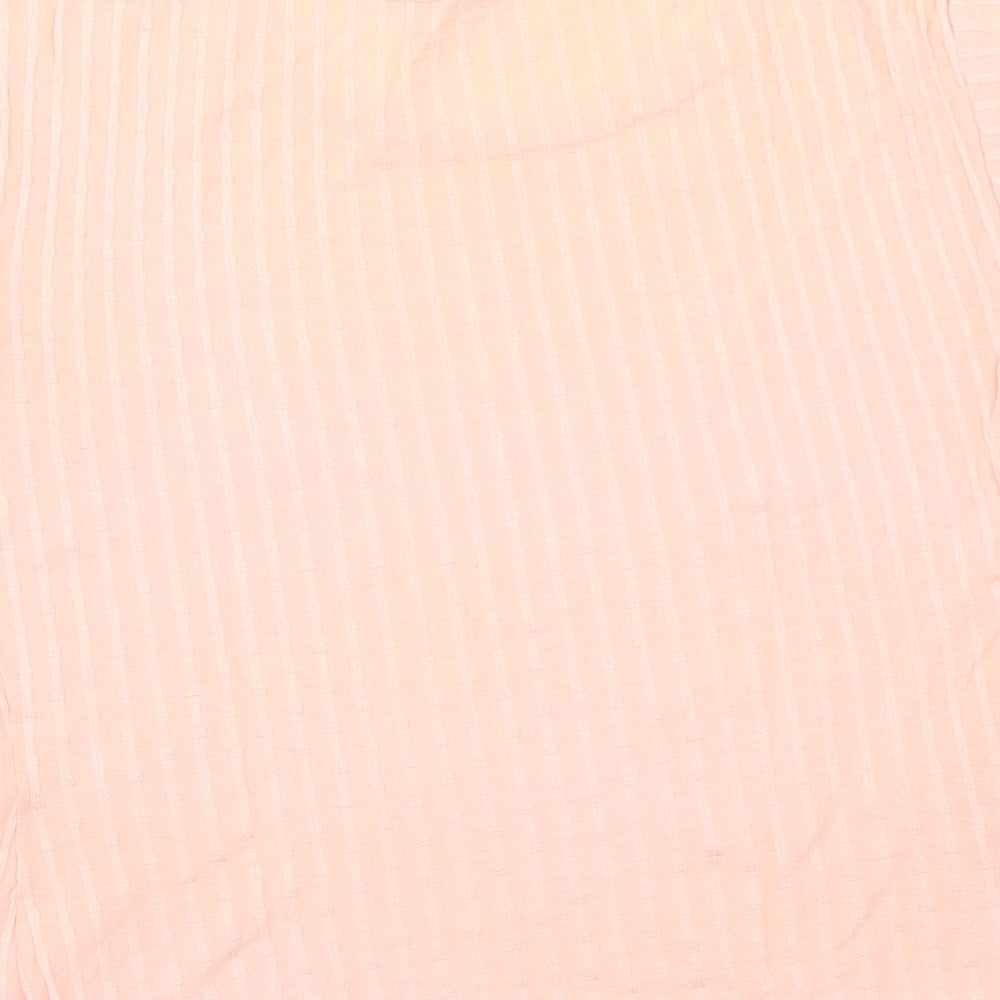 preworn Womens Pink Basic T-Shirt Size M