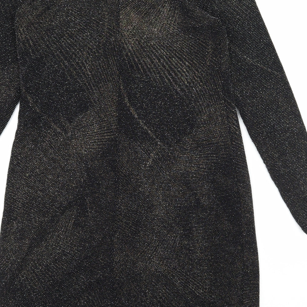 Dorothy Perkins Womens Black Jersey Bodycon Size 10