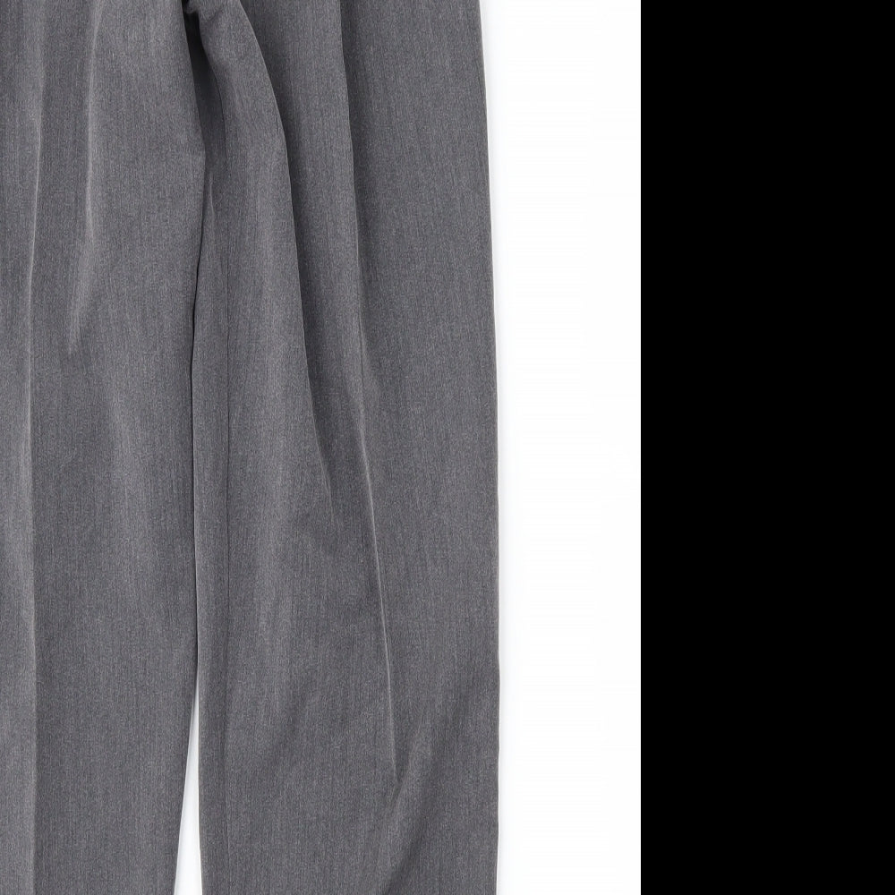 Womens UK Size 12 Classic Image Regular Fit Grey Trousers