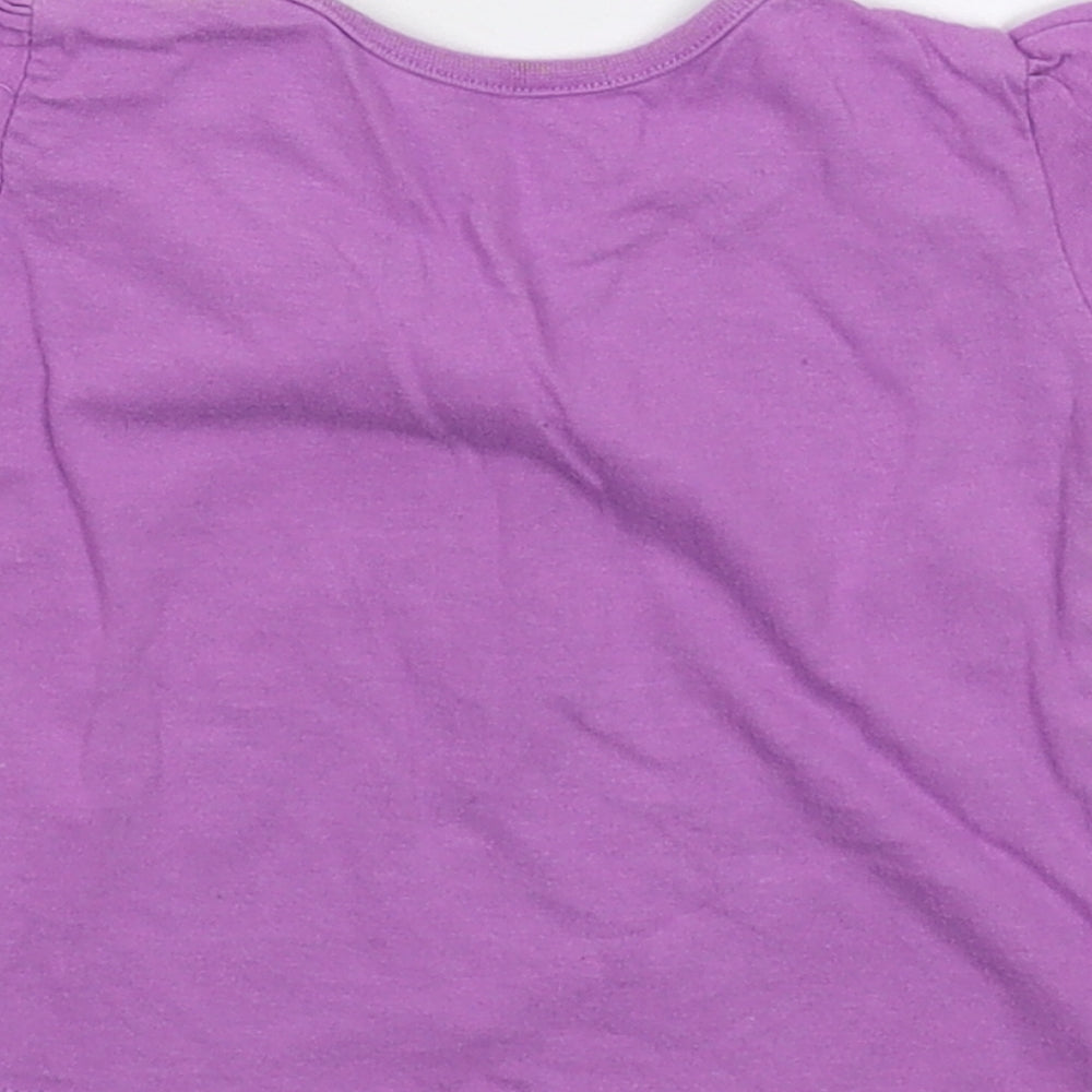 Earlydays Baby Purple Basic T-Shirt Size 9-12 Months