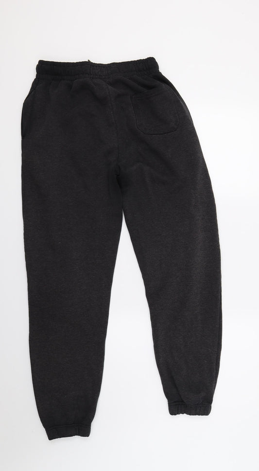 Mens UK Size S Ceader wood state Regular Fit Jogger Red Trousers