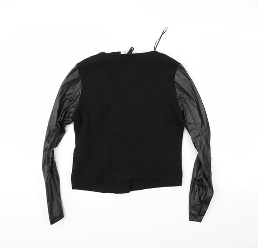 Womens UK Size 8 H&M Black Jacket