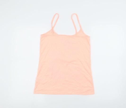 Womens UK Size S Disney Pink Basic Tank