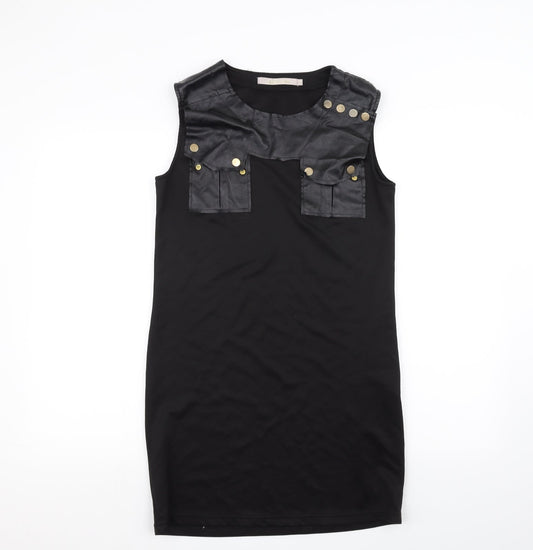 ADC Womens Black A-Line Size M