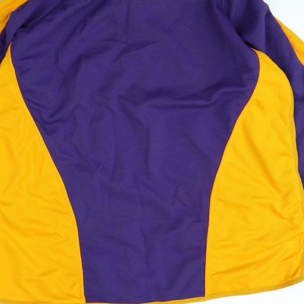 Mens UK Size L Preworn Purple Pullover Jumper
