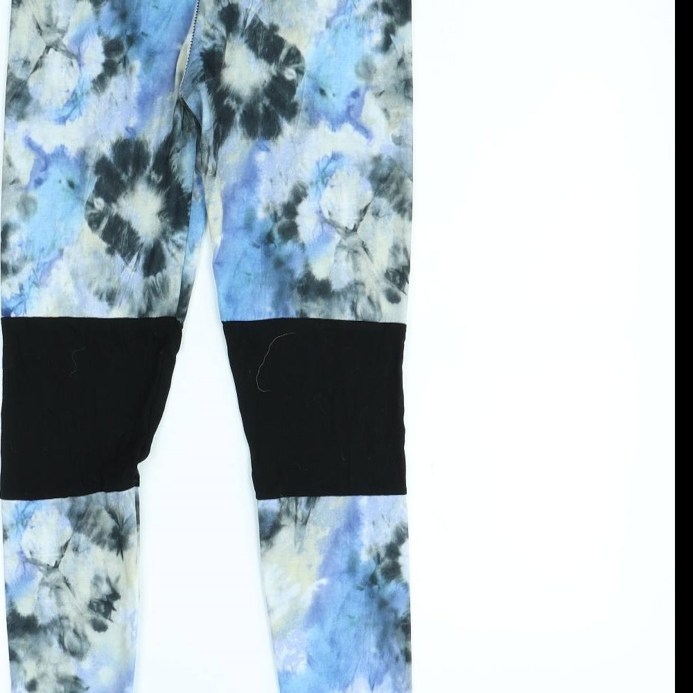 Womens UK Size 10 Preworn Regular Fit Jegging Blue Trousers