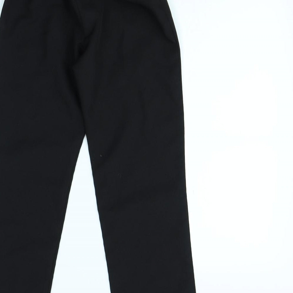 Preworn Boys Black Dress Pants Trousers Size 12 Years