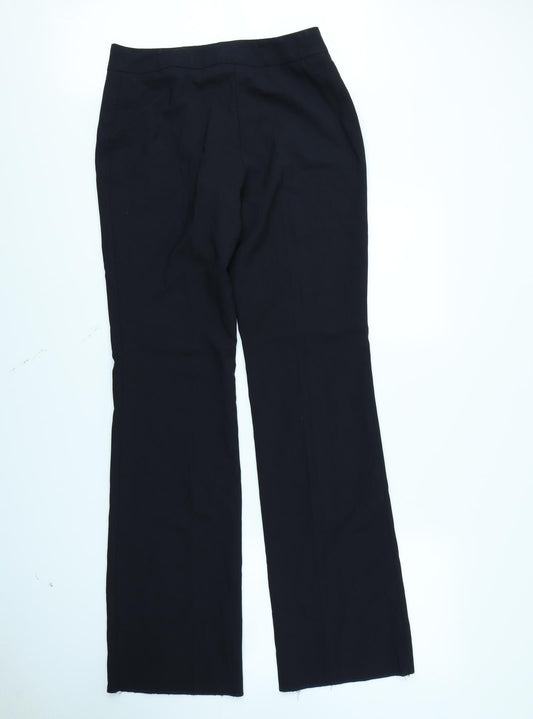 Womens UK Size 10 simon jersey Regular Fit Blue Trousers