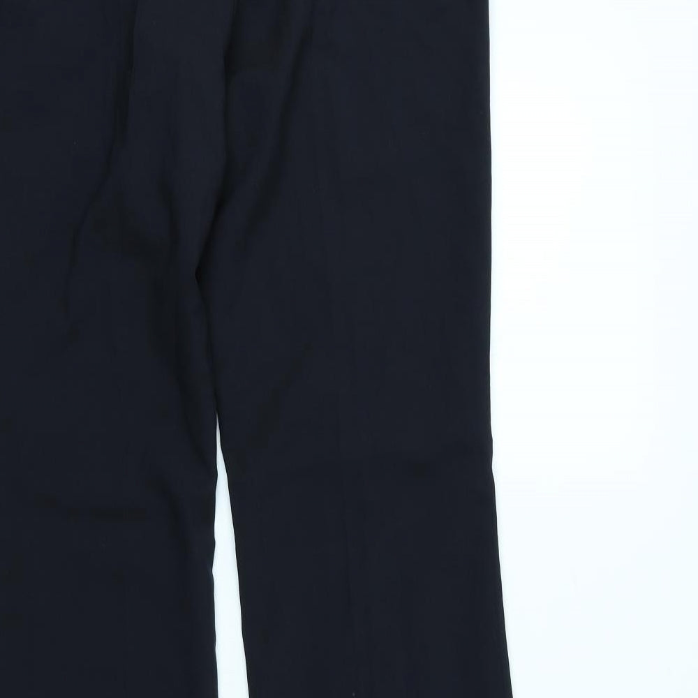 Womens UK Size 10 simon jersey Regular Fit Blue Trousers