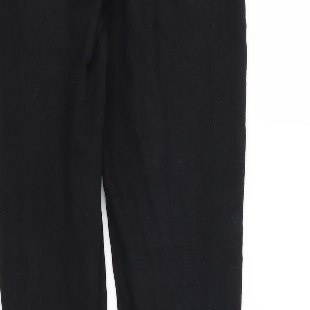 Missguided Womens Black Denim Skinny Jeans Size 6 L28 in
