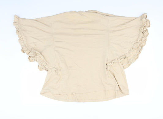 Primark Womens Beige Basic Blouse Size L