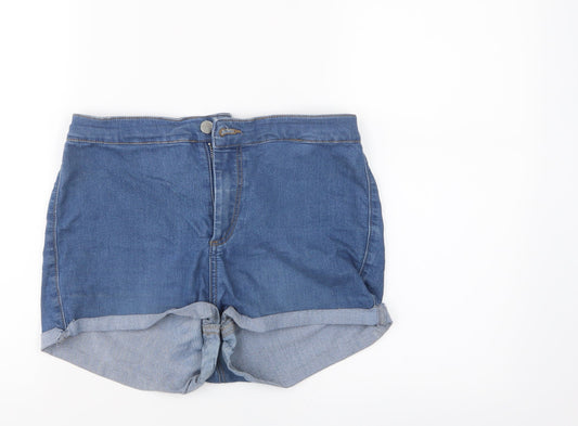 Womens UK Size 30 in Topshop Regular Fit Hot Pants Shorts