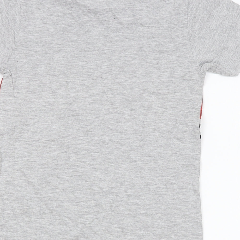 Pep&Co Boys Grey Basic T-Shirt Size 7-8 Years - Monaco MX Racing